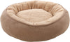 Colette Donut kattenmand rond taupe - Huisdierplezier