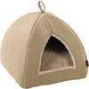 Kattenmand huisje Iglo Isidoor beige - Huisdierplezier