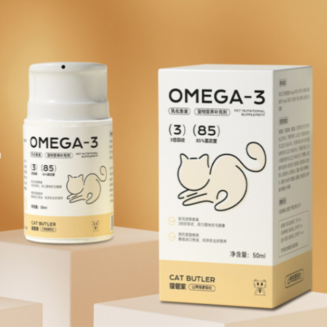 Visolie cream pomp Omega 3 Gezonde Kat met Stralende Vacht